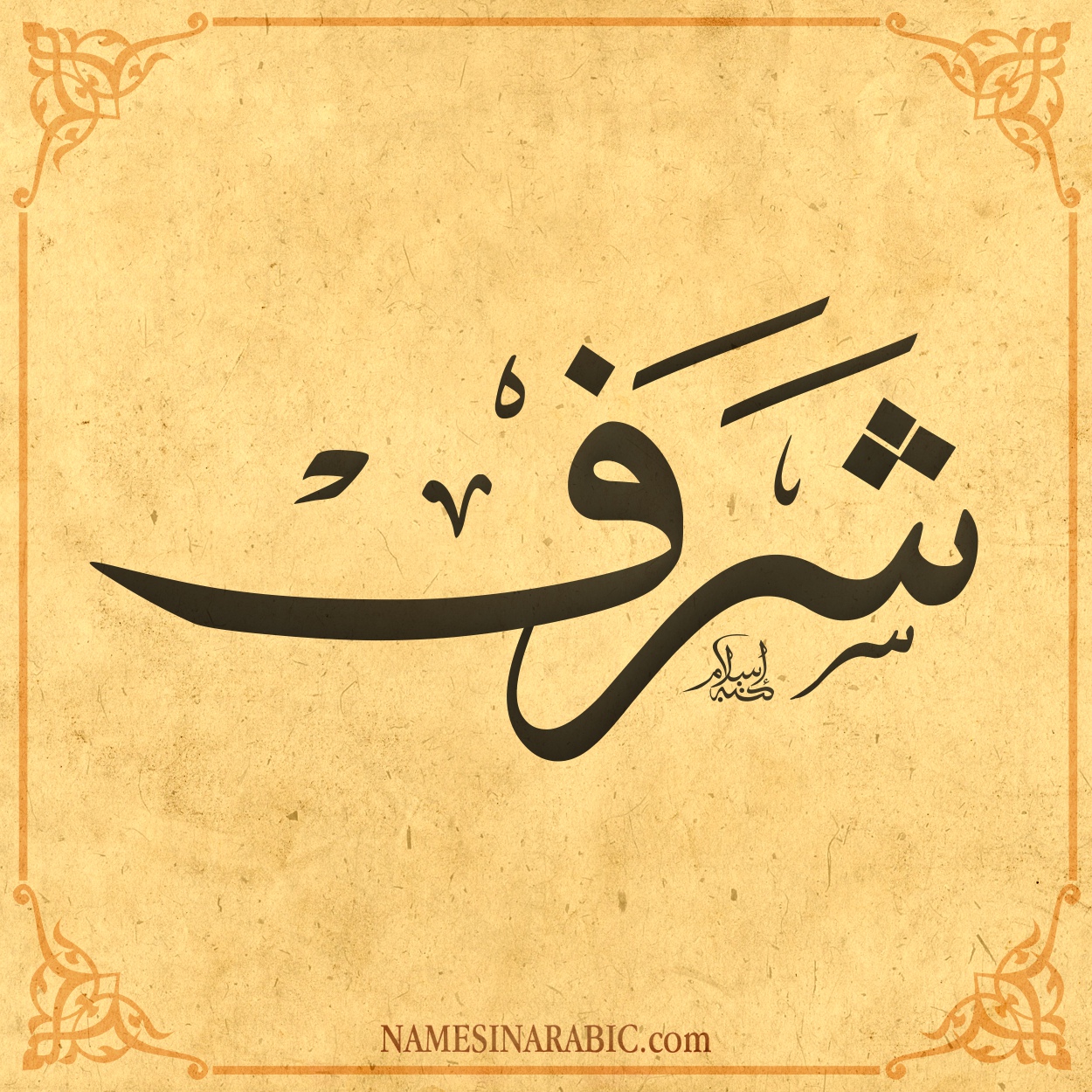 اسم شريف بالصور - اجمل الصور المكتوب عليها اسم شريف 479 6