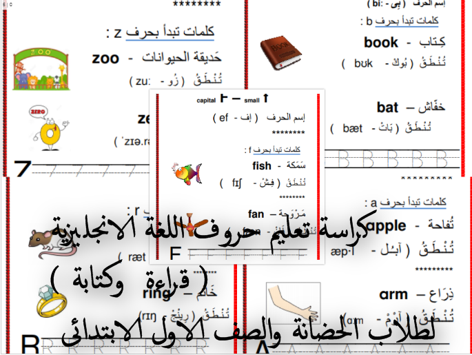 قراءة الحروف الانجليزية- طرق سهلة وبسيطة لتعلم الانجليزية 3686 2