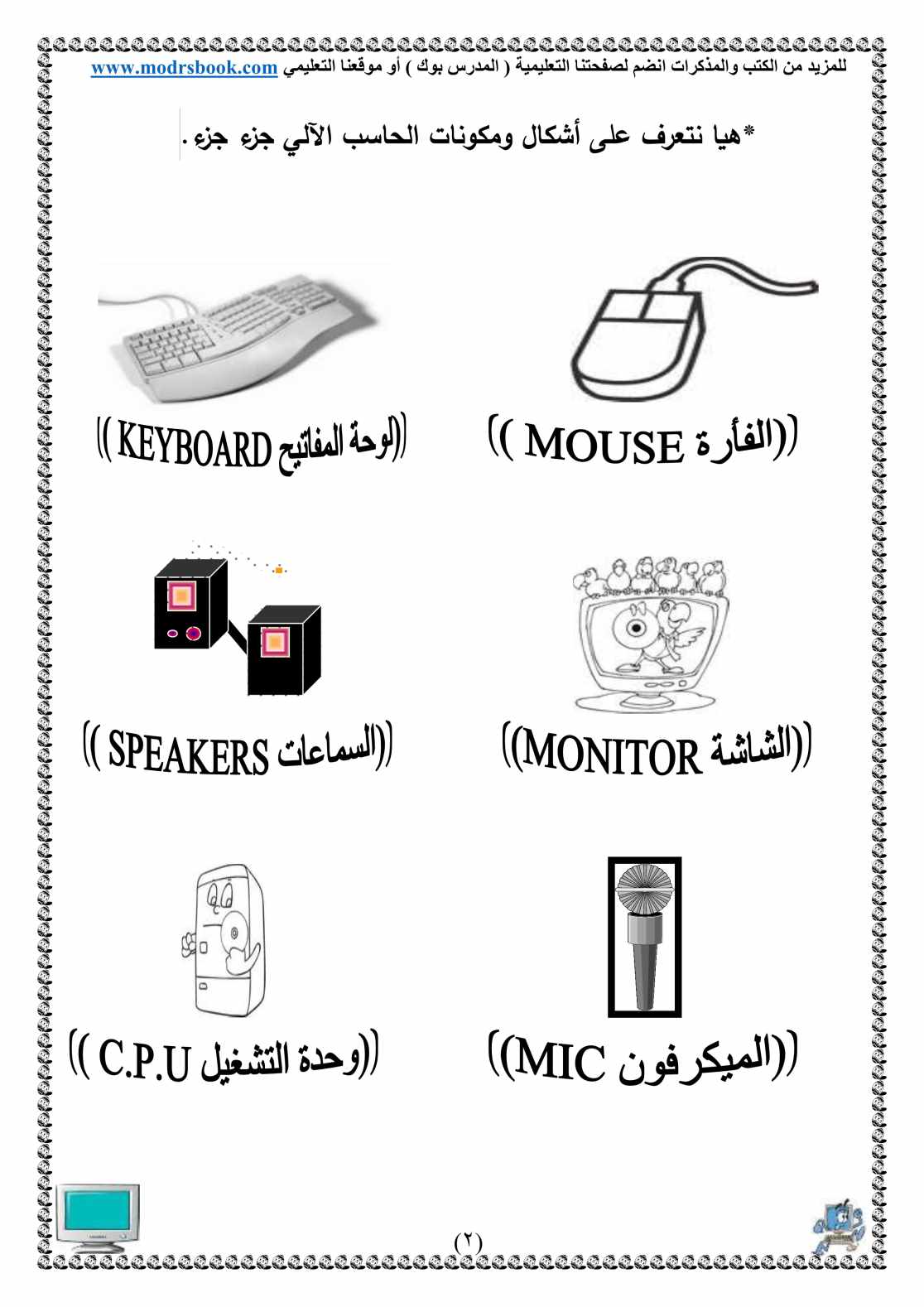 مكونات الحاسوب بالصور - تعرف علي اهم مكونات الكومبيوتر 2966 8