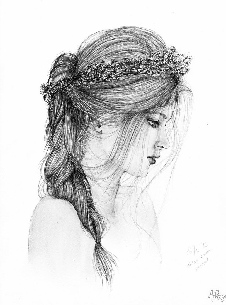 رسومات بنات صور مرسومه , اجمل البنات بالرسومات بالصور