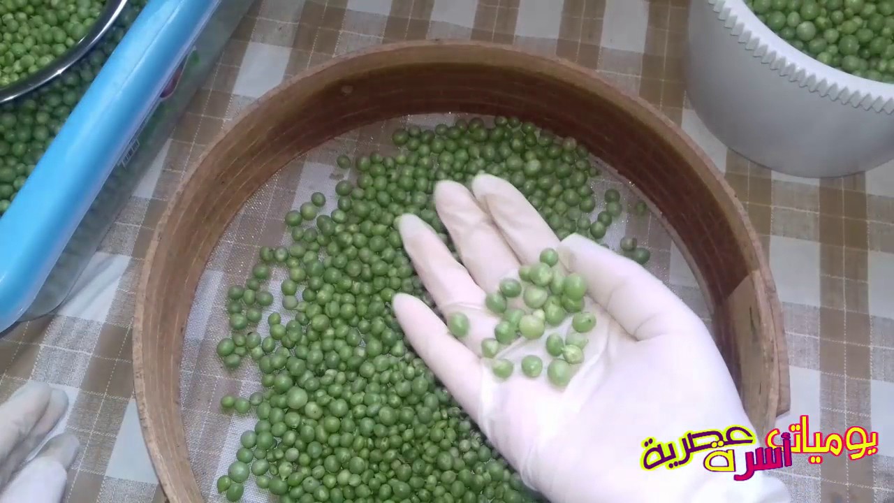 طريقة تخزين البسلة 852 3